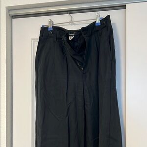 Madewell Charcoal Button-Up Blouse